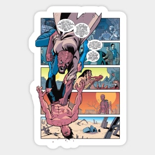 invincible comic strip Sticker